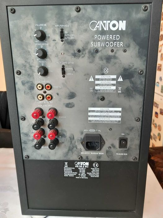 Subwoofer Canton AS 85.2 SC