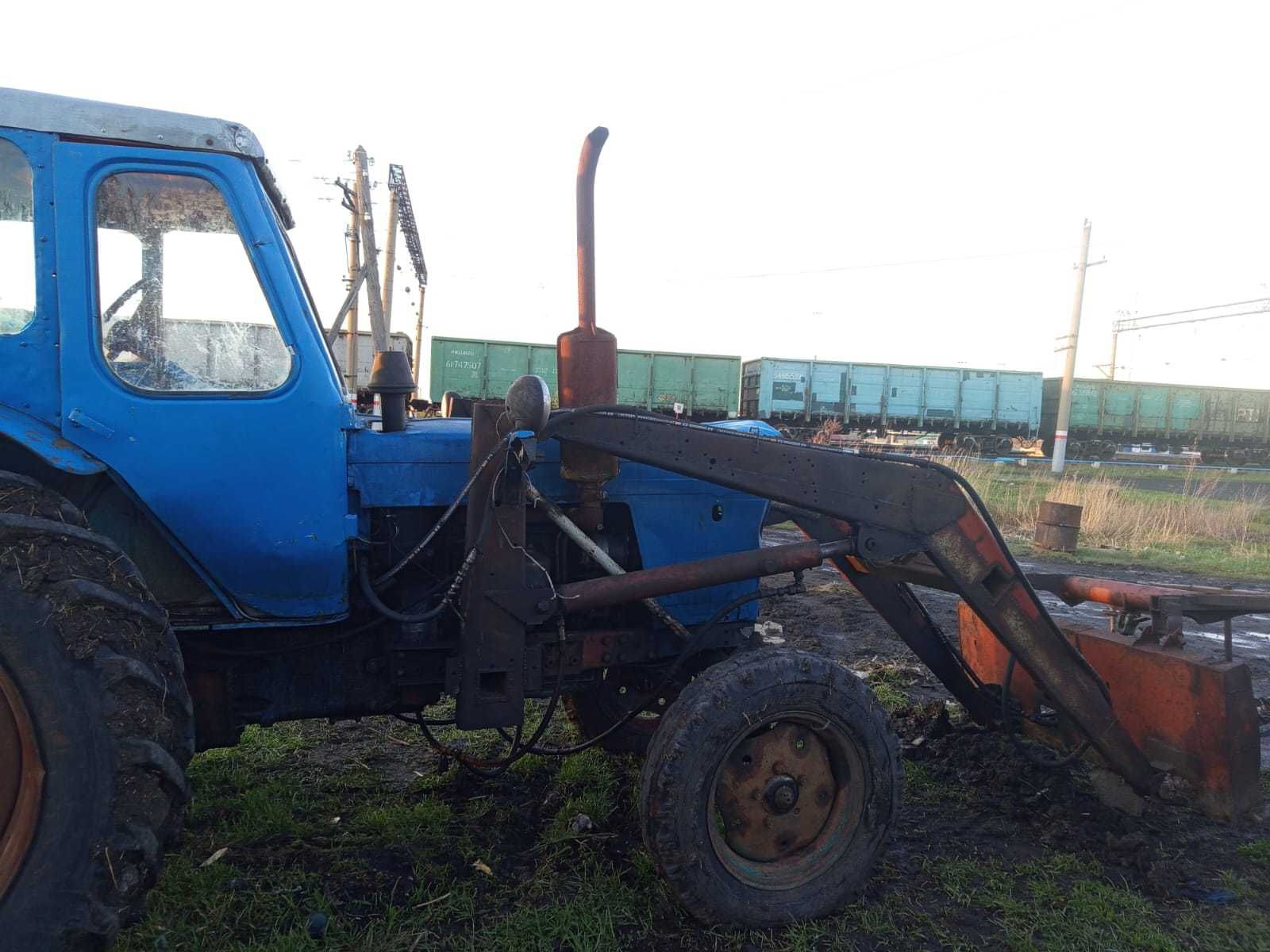 Продам МТЗ 50 с КУНом двигатель мтз 80