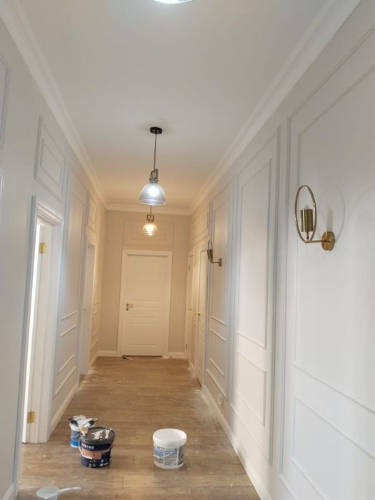 Покраска стен и потолков 500тг