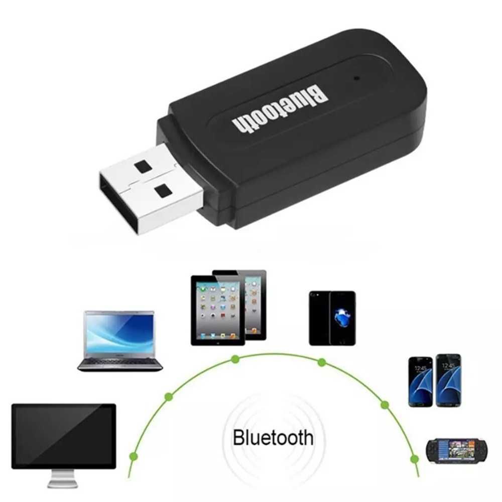 Аудио приемник PIX-LINK PL-B02, Bluetooth, Адаптер с USB, AUX 3.5mm