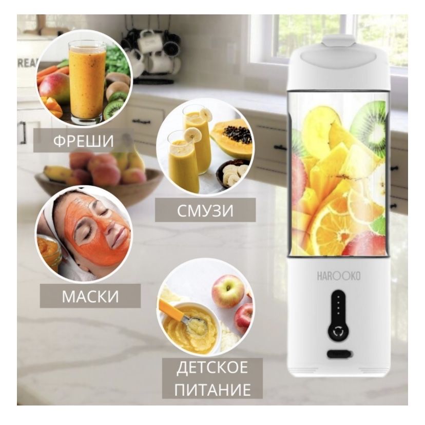 Блендер Xiaomi Mijia Portable Juice Cup MJZZB01PL