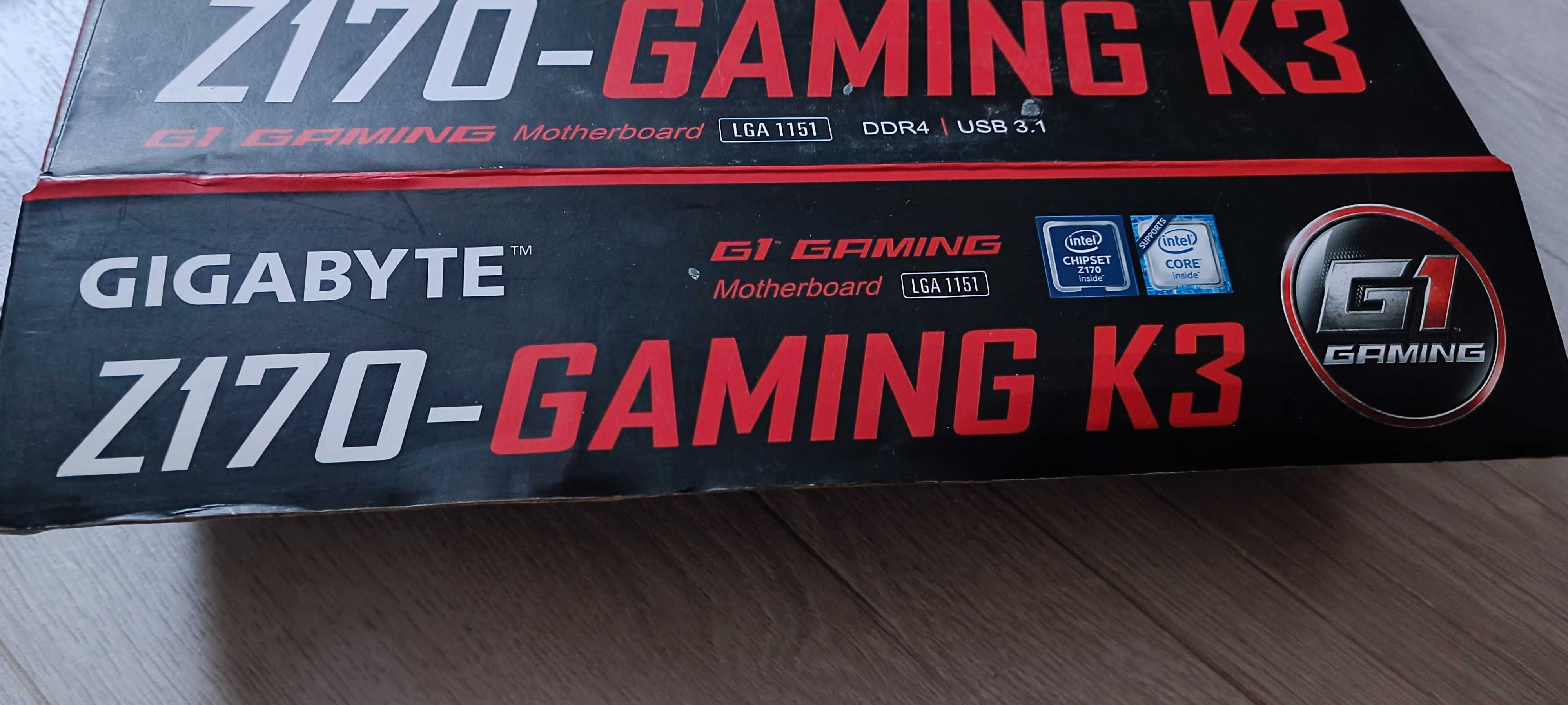 Gigabyte Z170 Gaming K3 + Intel i3-7100 (продават се като НЕРАБОТЕЩИ)