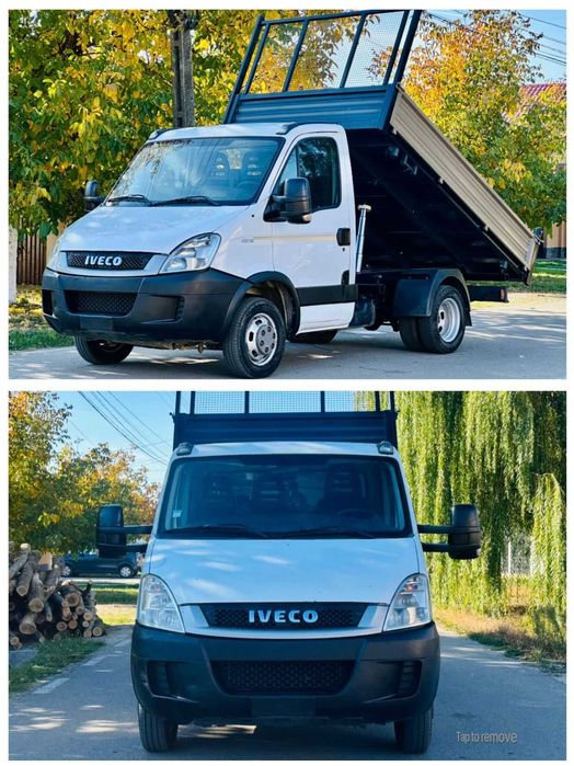 Iveco daily 35c15 2012 euro5 basculabil pe cutie