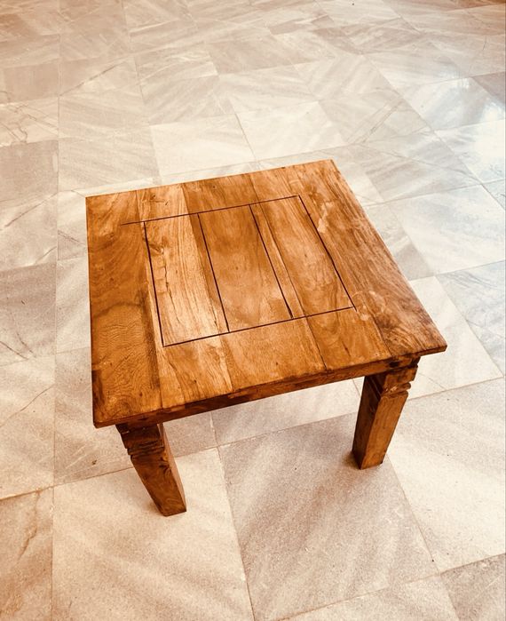 Уникална ръчно изработена масивна дървена маса  от мангово дърво