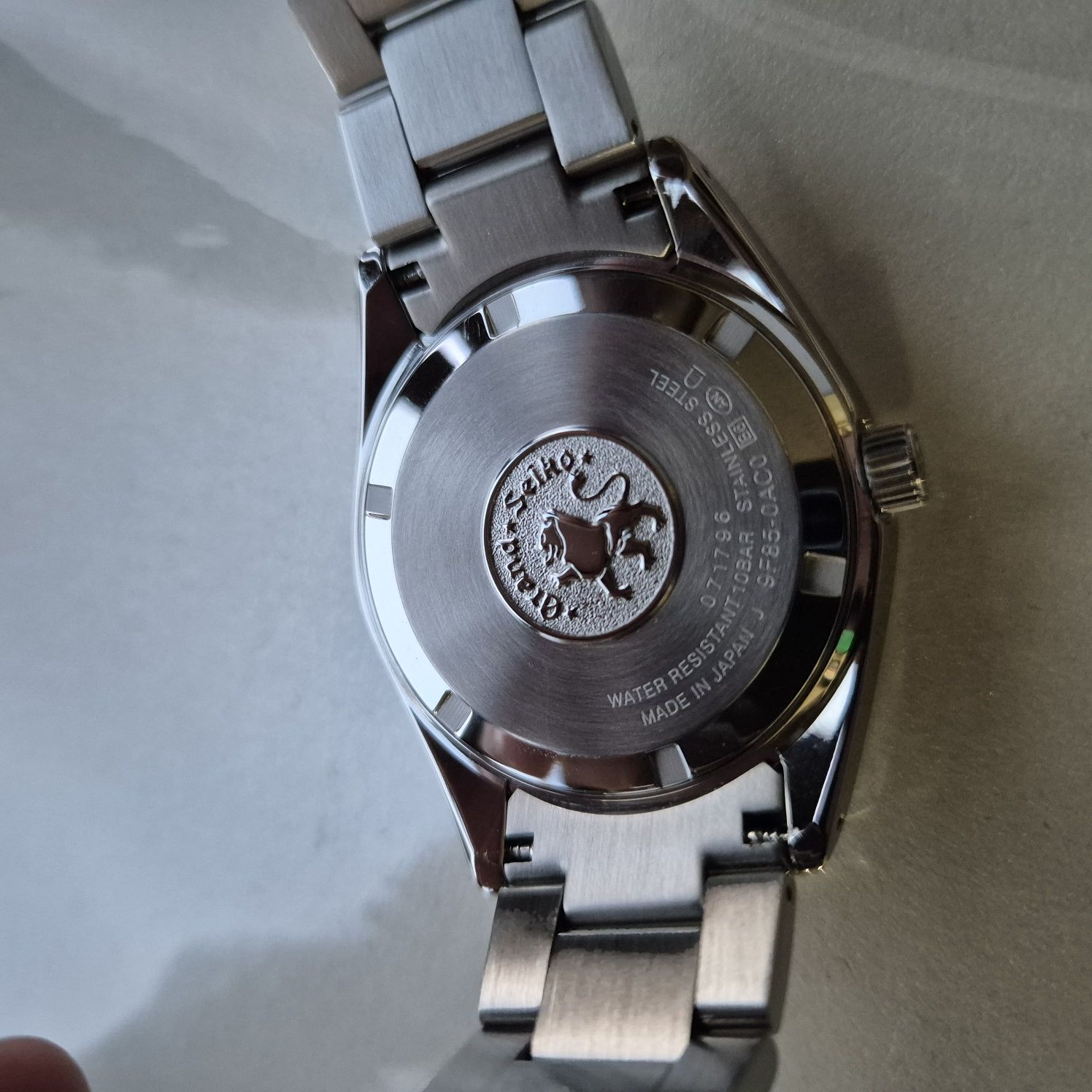 Grand Seiko новые синие