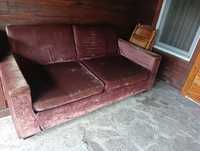 Продавам разтегателен диван и фотьойл