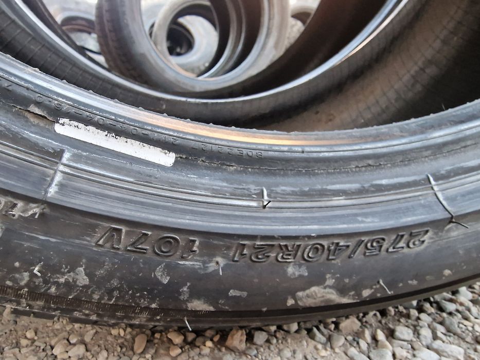 Anvelope 275/40R21 marca Bridgestone, M+S ,DOT 2023