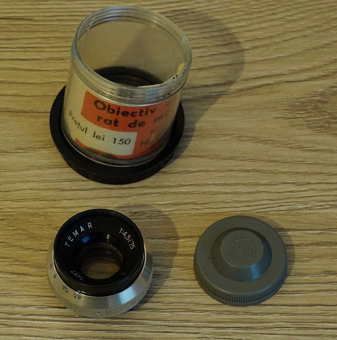 Obiectiv aparat de marit IOR Temar T* 75mm F/4.5