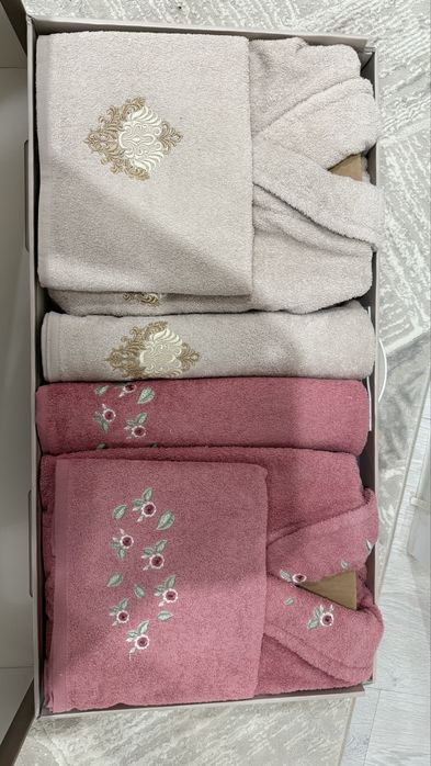 Парный ванный халат Турецкий