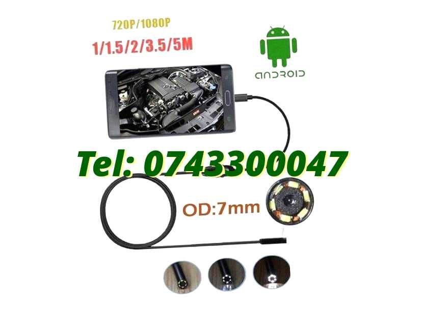 Camera Tip Endoscop 55mm 2m Android