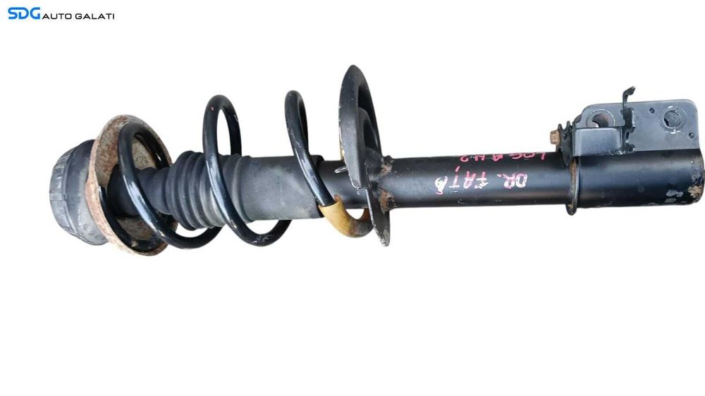 Amortizor Telescop cu Arc si Flansa Dreapta Fata Dacia Logan 1 1.0 Benzina 2008 - 2012 [M8564]