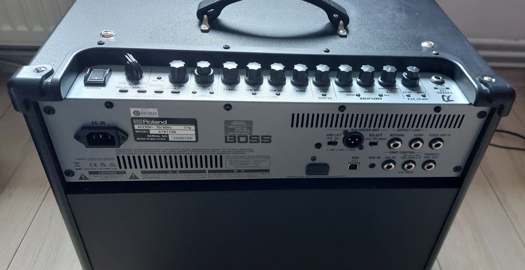 Amplificator Boss Katana-110 Bass