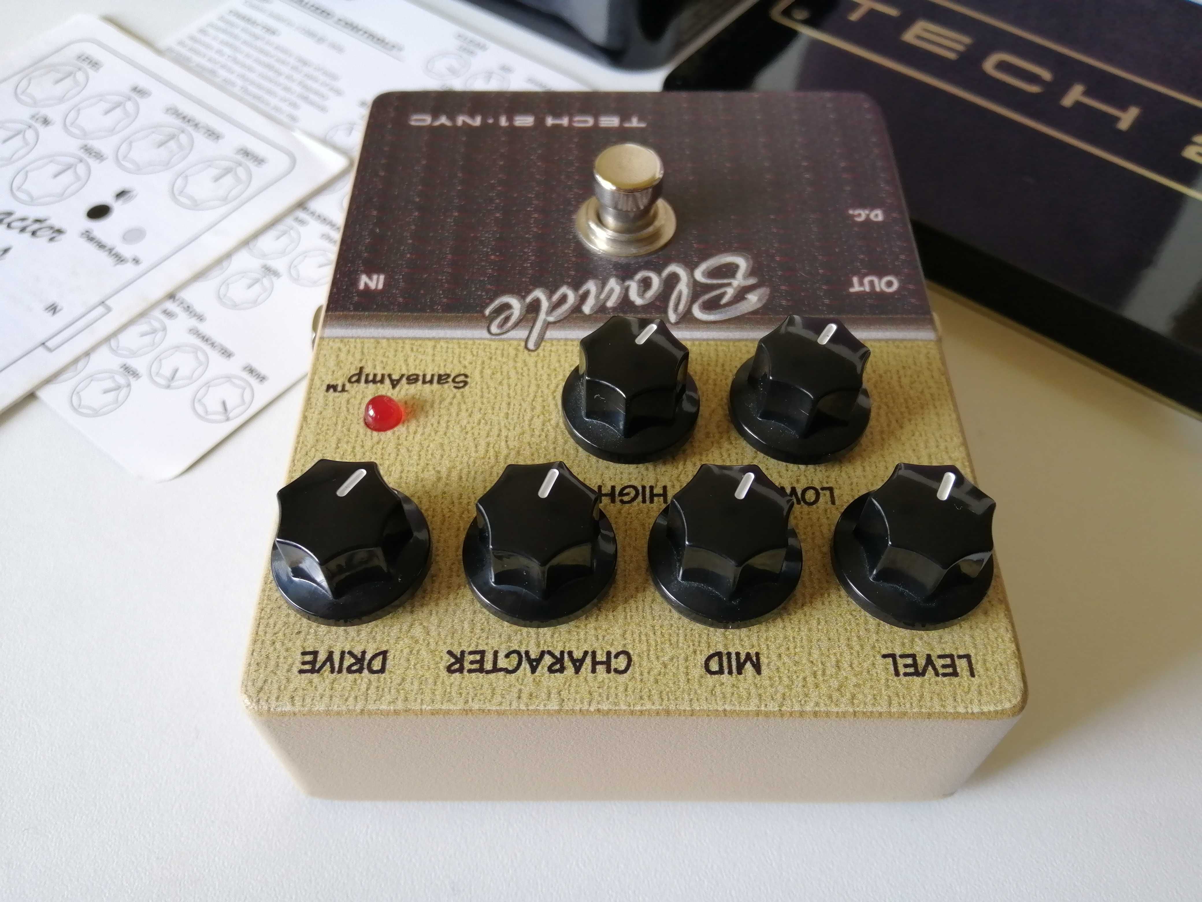 Tech 21 Blonde Overdrive Boost Preamp Blackface Silverface Tweed Pedal