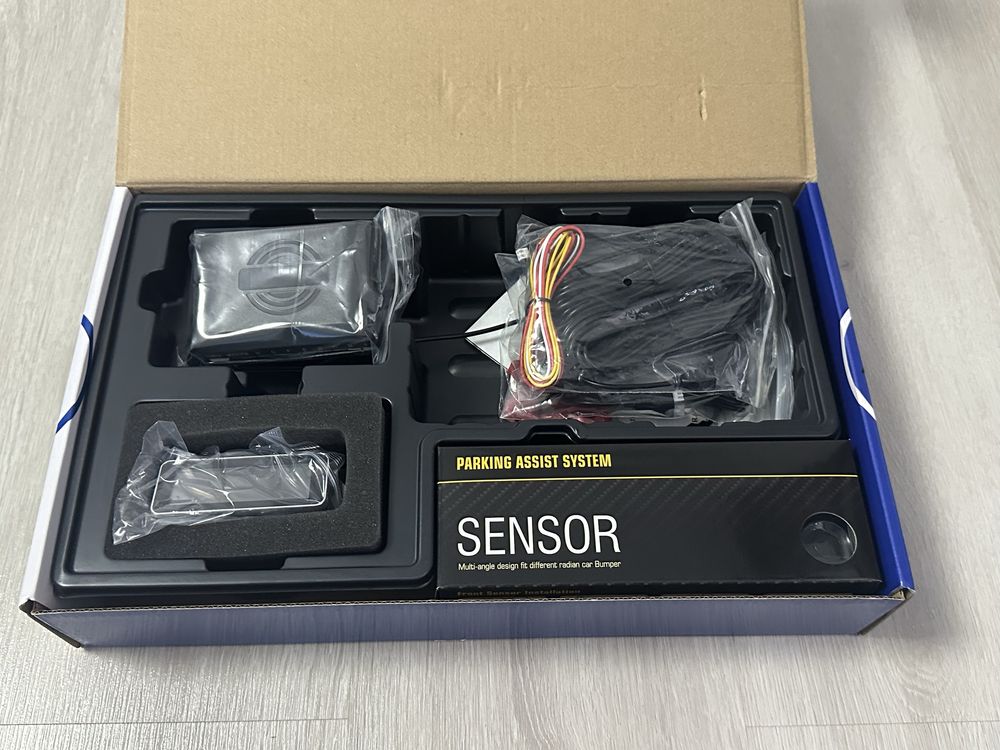 Senzori parcare fata si spate individuali cu display 6 senzori