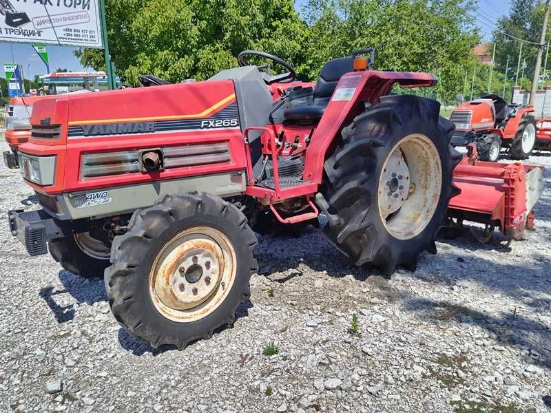Японски трактор YANMAR FX265 26 к.с. 4WD с фреза - ДЖЕЙ ТРЕЙДИНГ