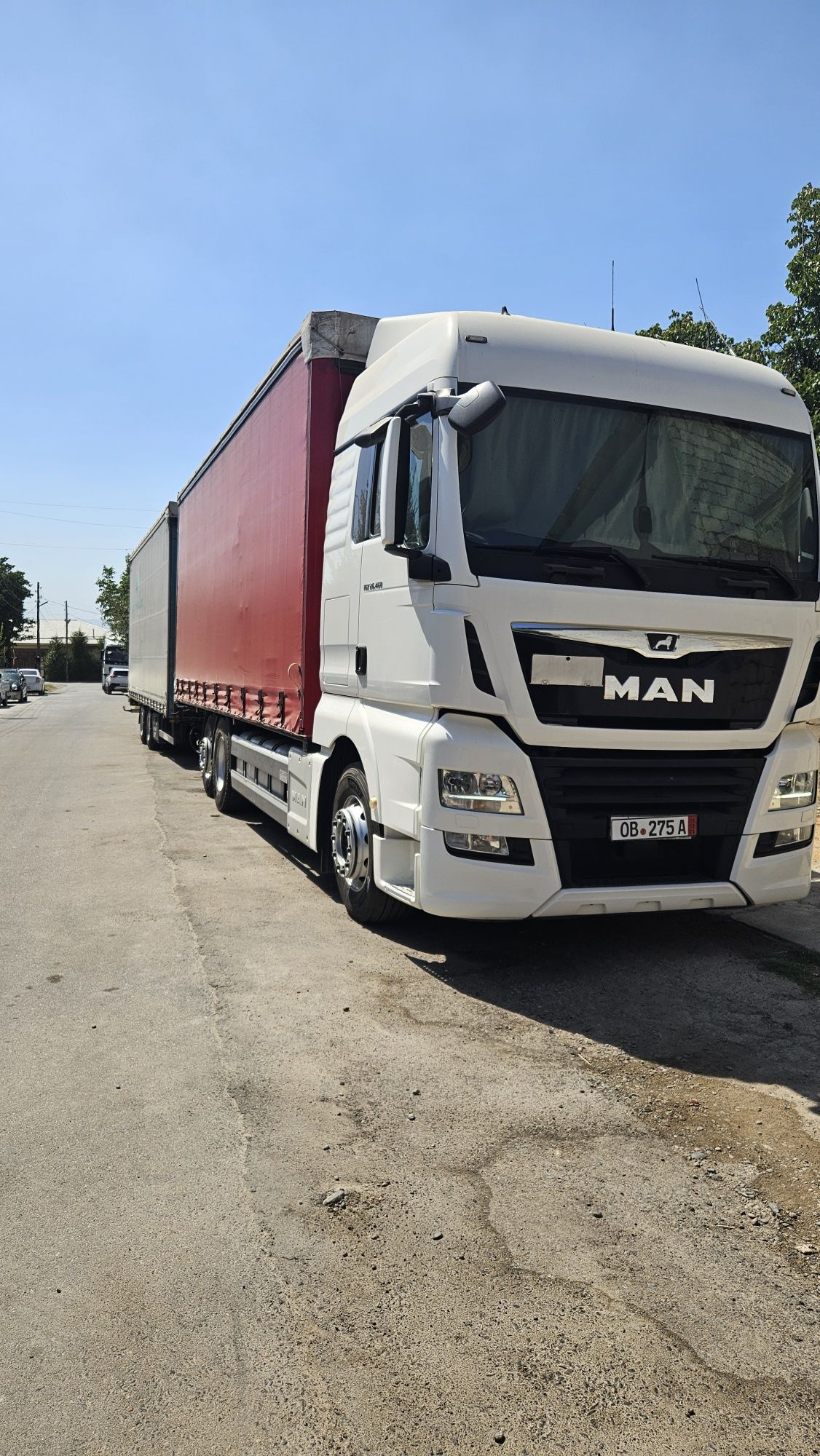 MAN TGX 26.460 паравоз 120 куб