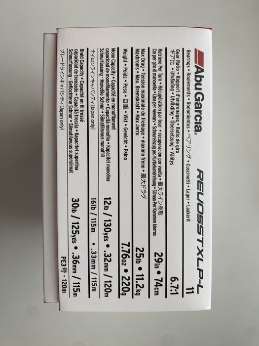 Бейткастинг макара Abu Garcia Revo 5 STX LP-L