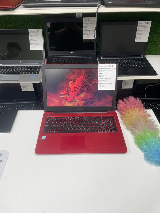 Универсальный ноутбук Asus  i3/7 память гарантия+подарок сумка мышка