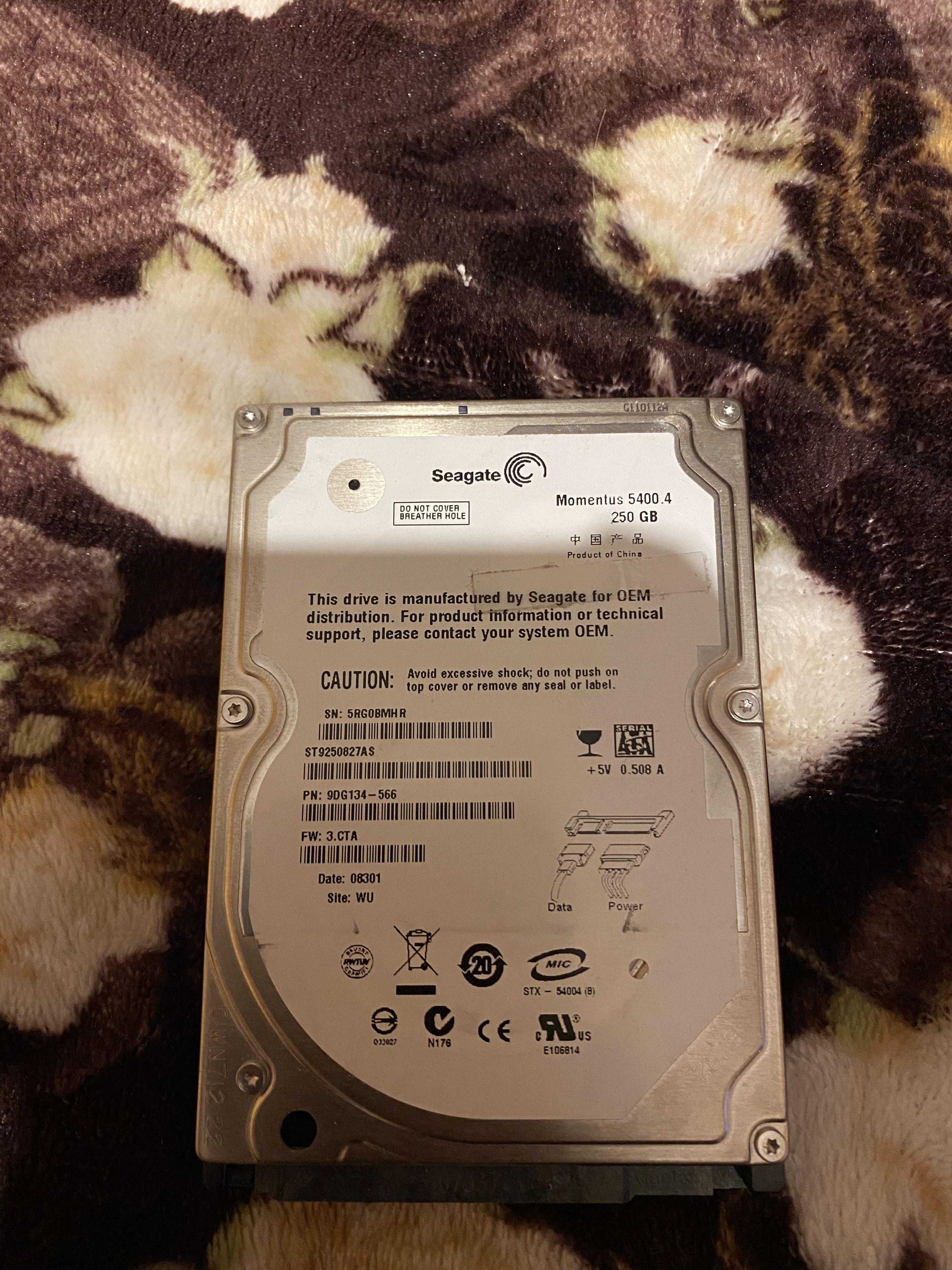 Seagate 250GB HDD