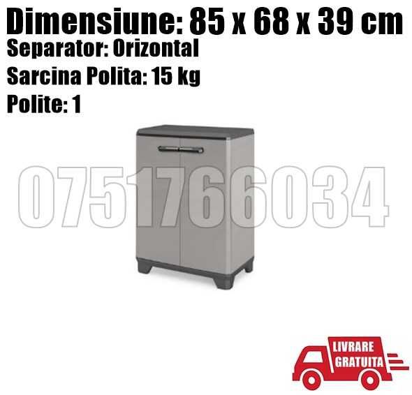 Dulap Vestiar Cabinet Depozitare  Plastic  85 B + LIVRARE GRATUITA