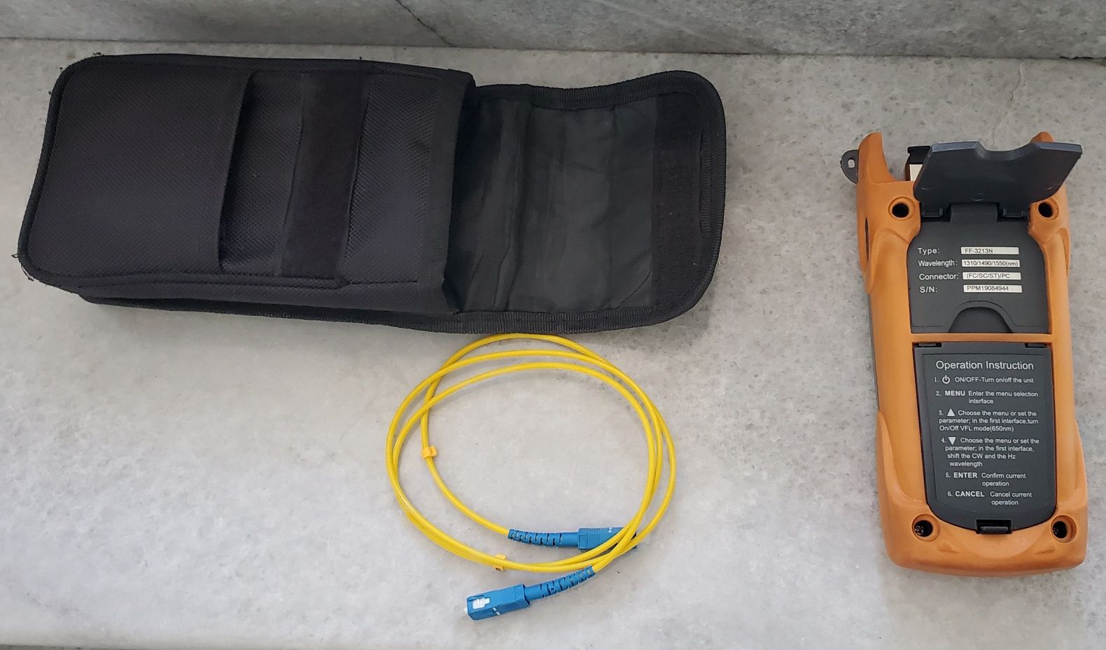Мултифункционален тестер кабели PON tester ff-3213n