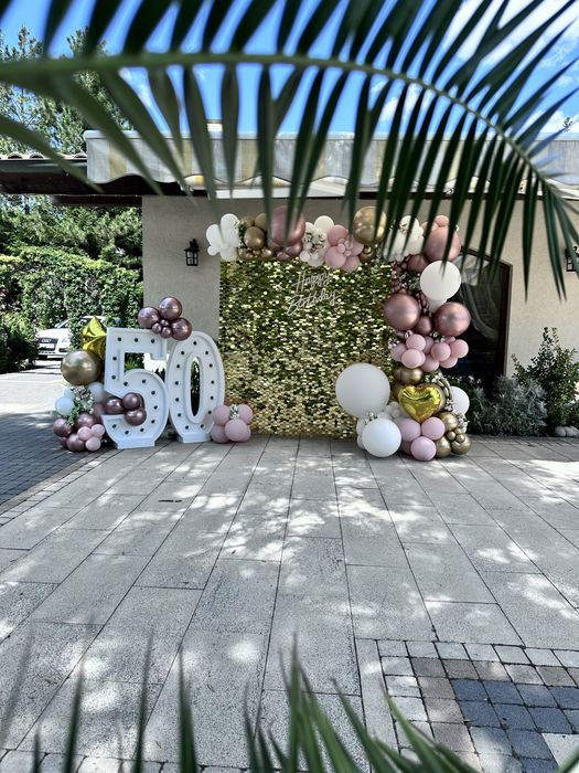 Decor baloane Nunta Botez Majorat