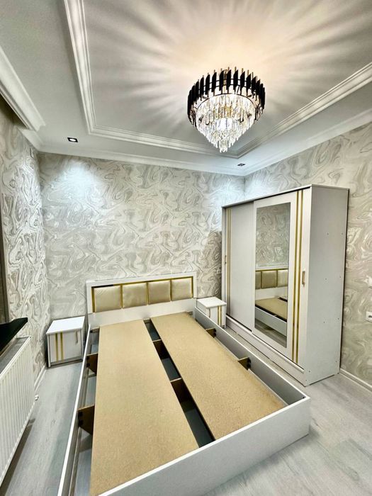 Yotoqxona to'plami "META 1.60 WHITE" Spalniy mebel Спальный гарнитур