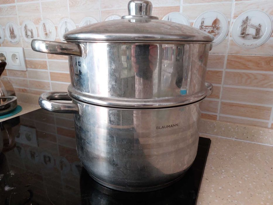 Продам кастрюли Peterhof. и  BLAUMANN/миксер. люстра