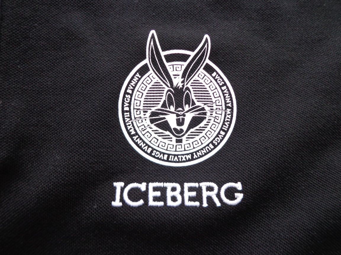 Мъжка поло тениска ICEBERG Bugs Bunny Black размер XL
