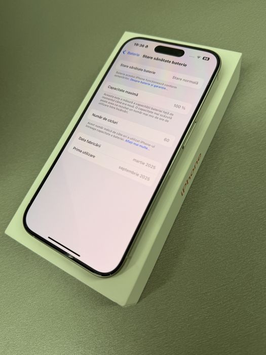 Apple iPhone 15 Pro, 512GB, White Titanium