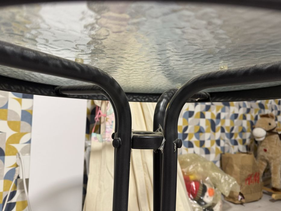 Vand masuta cafea , terasa, de sticla