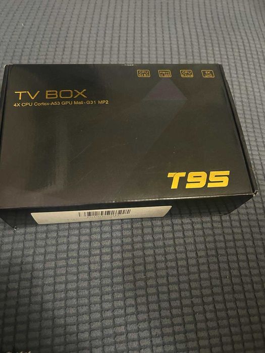 Android TV BOX 4GB RAM/64 GB ROM 4X CPU Cortex-A53 GPU Mali - G31 MP2