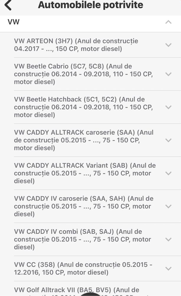 Injector Audi Skoda Seat VW