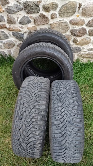 Зимни гуми 205/55R16 - 4 бр., вериги, авариен комплект