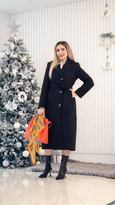 Palton lung stofa SH