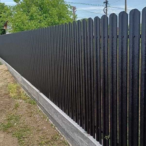 Garduri din sipca metalica, panou tip jaluzele, tabla, plasa si BCA