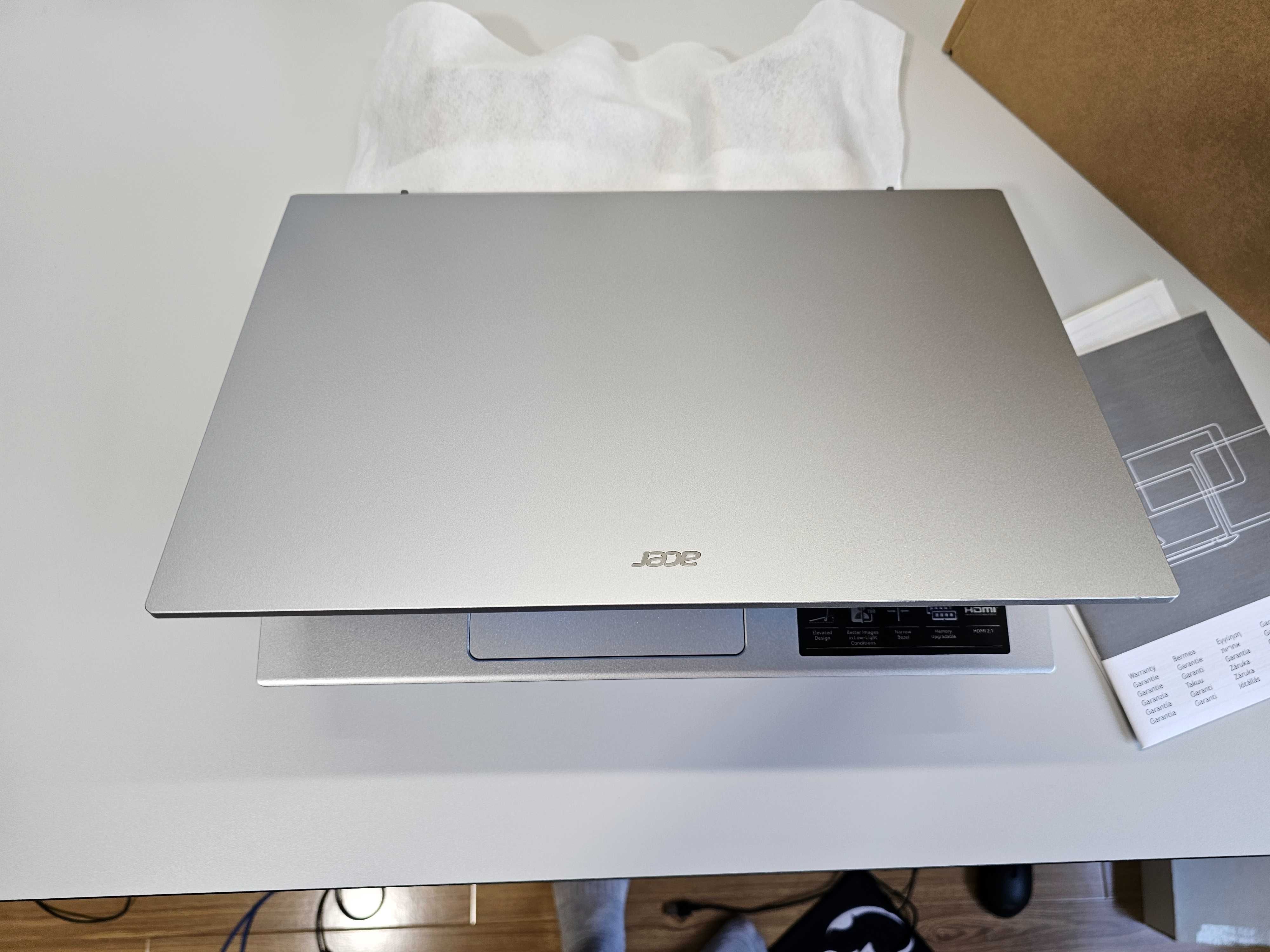 ПРОДАМ Acer A315/59 Мощный Ноутбук Core™ i5 12-ПОКОЛЕНИЯ 8GB/512SSD.