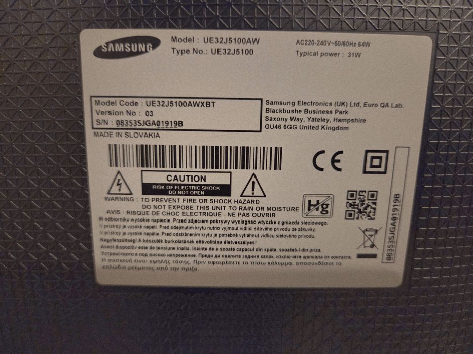 Televizor Samsung 80cm, NON-smart