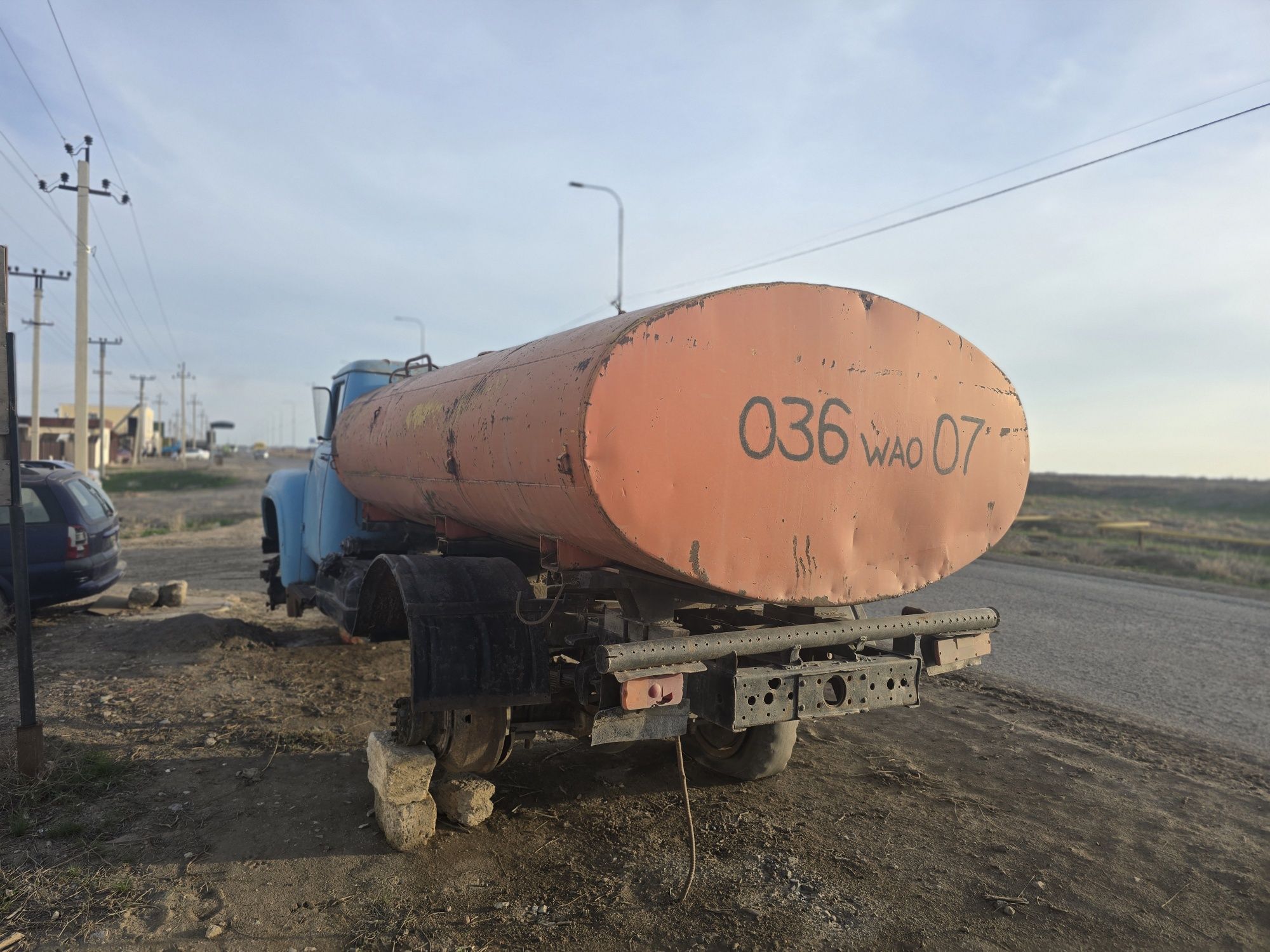 Автоцестерна (емкость) қазан 7 куб