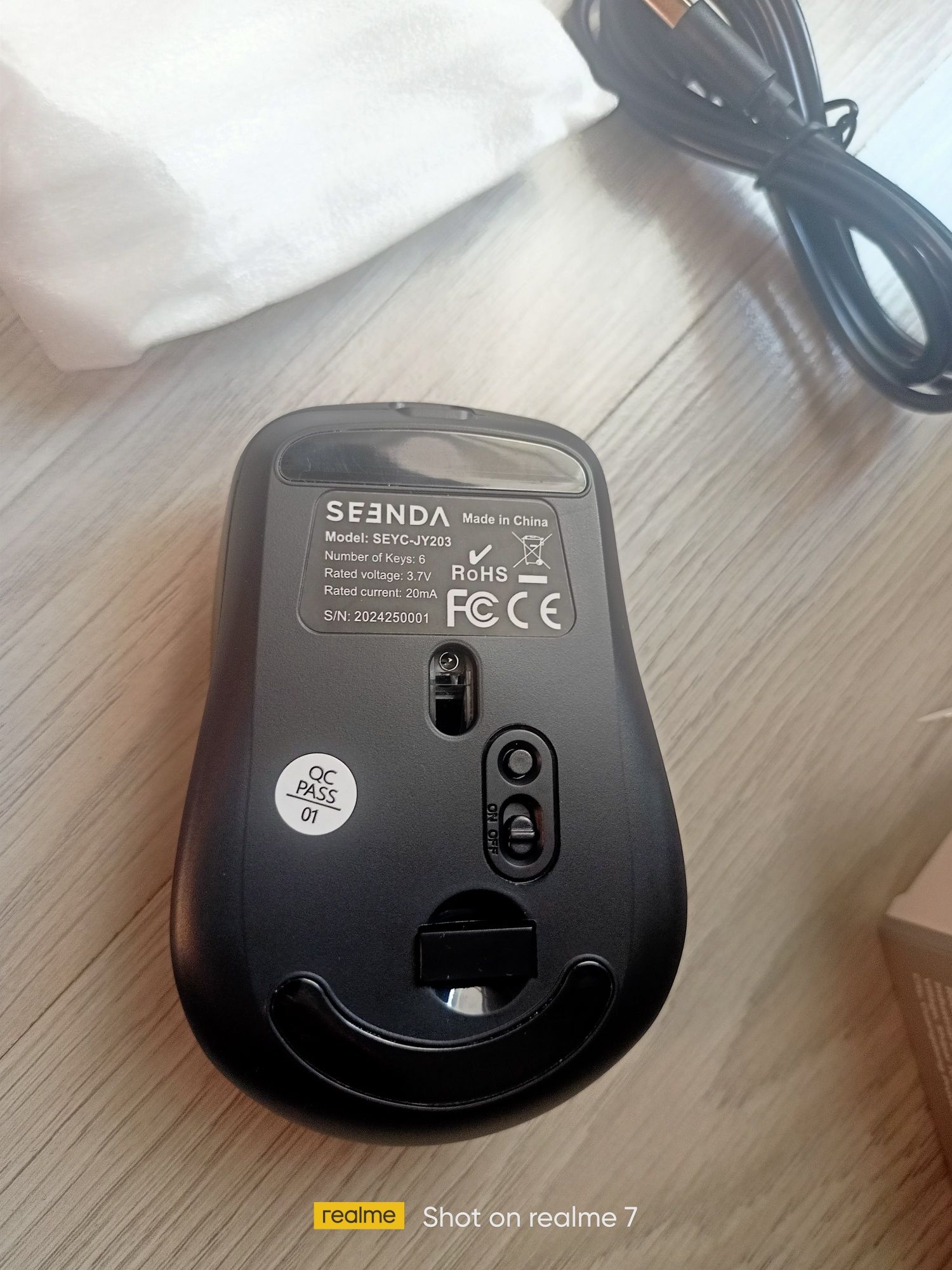 Bluetooth безжична мишка Seenda