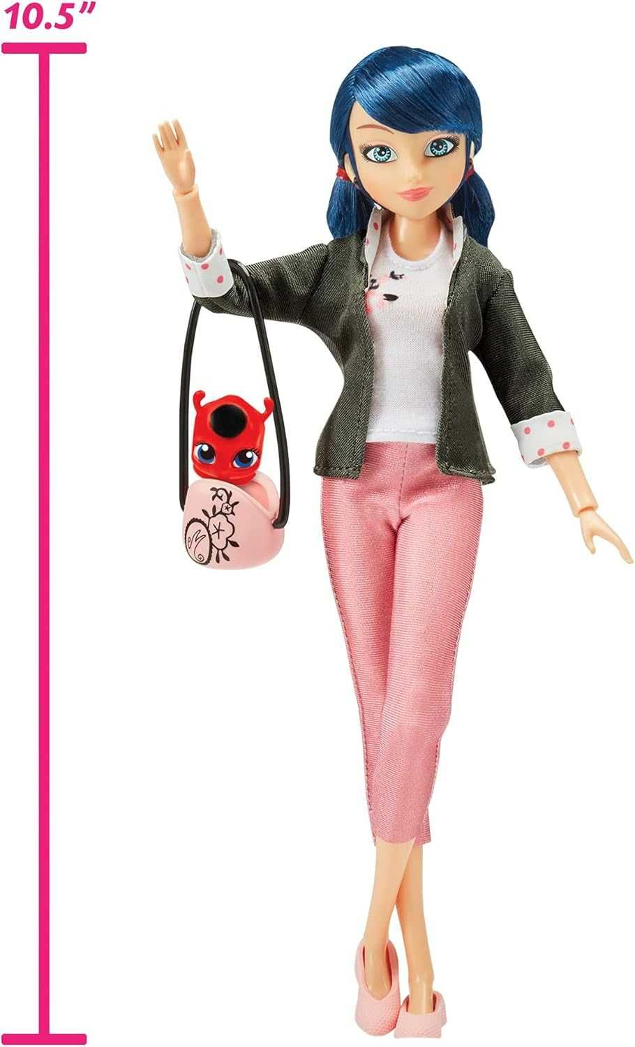 Калинката и Котарака Фигура Marinette Miraculous кукла Маринет 26 см