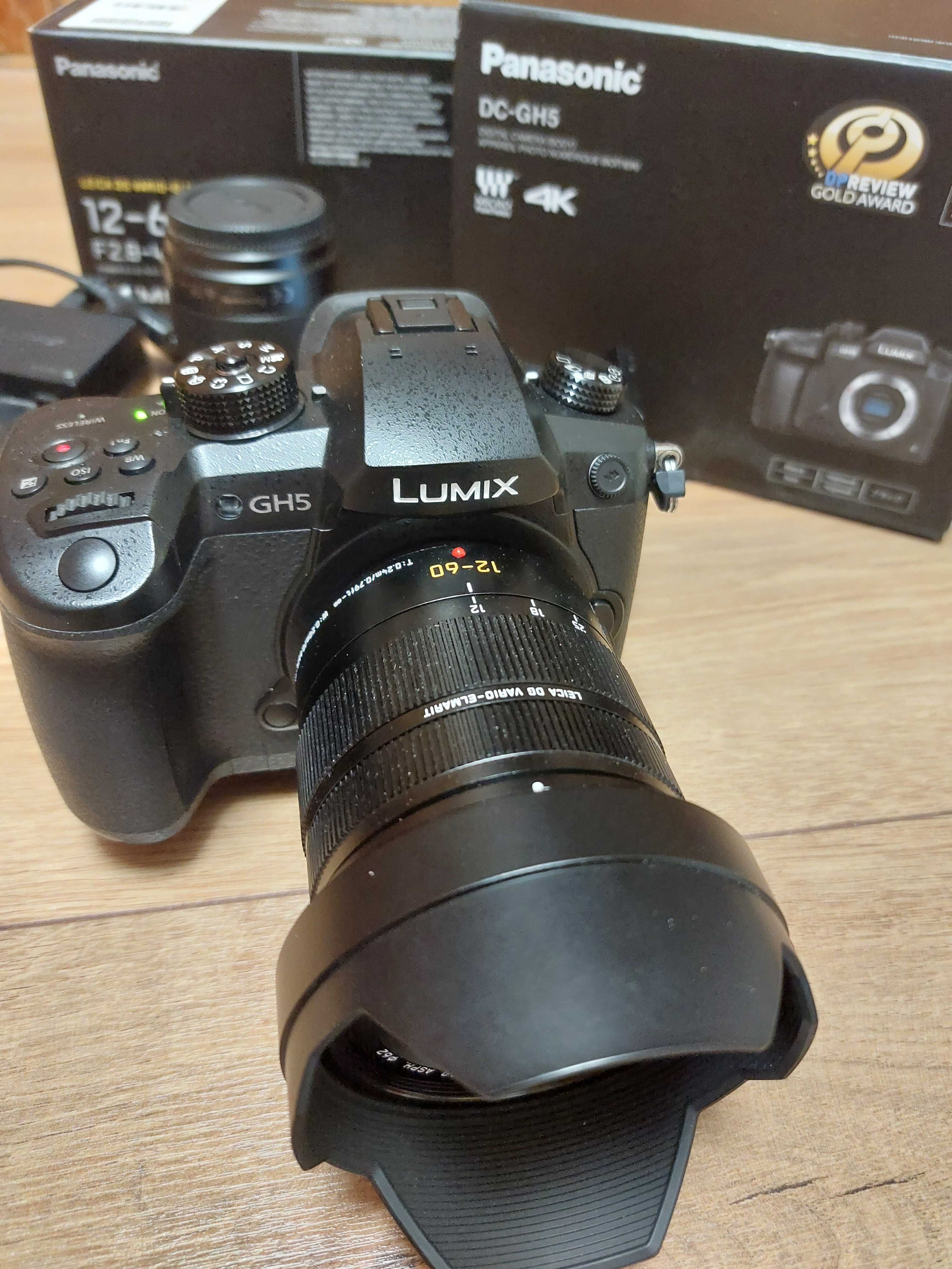 Panasonic gh5 cu obiectiv 12-60 f2.8-4 si obiectiv 25mm f1.7