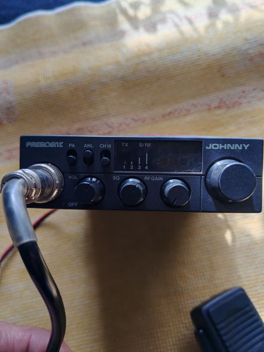 Stație CB President Johnny 1 + antenă