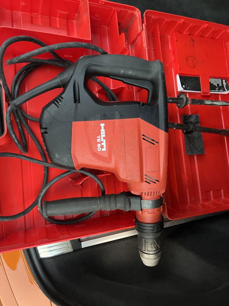 Hilti te 60 atc rotopercutor sds max gauri instalatie aer termice