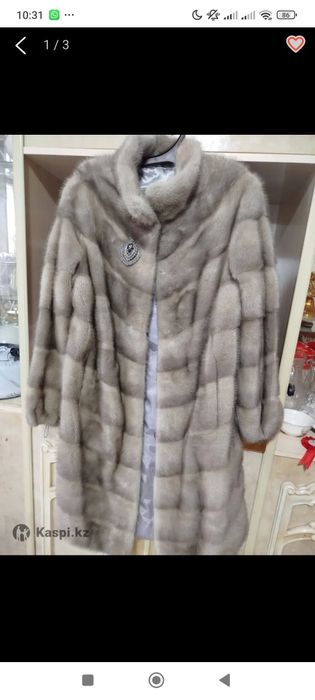 Норка шуба сатылады