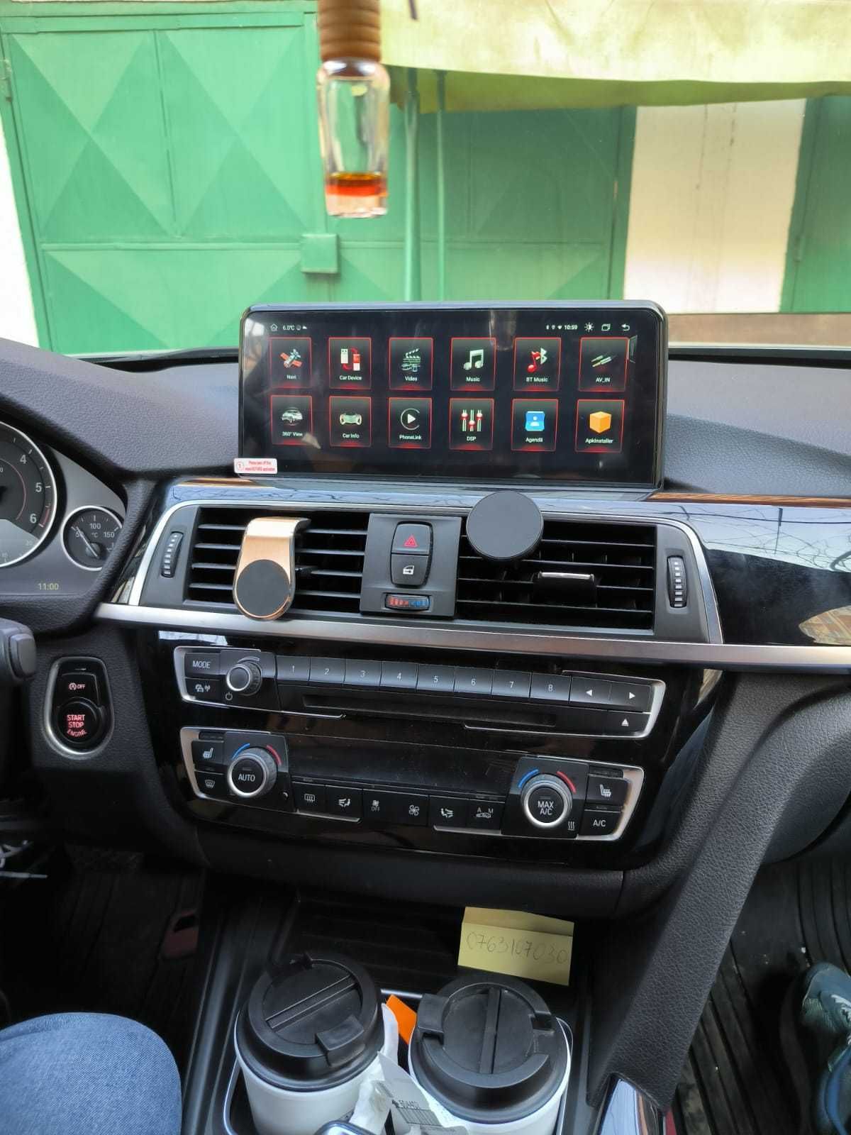 Navigatie android 8 GB BMW F30 F31 F34 seria 3 Carplay Waze YouTube