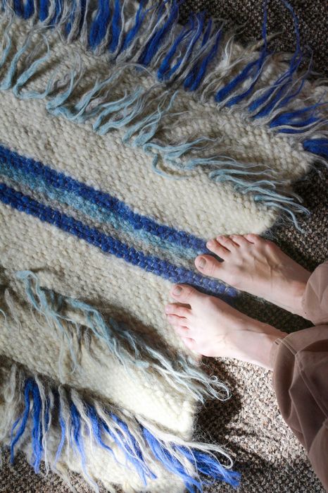 Ръчно тъкани килими.