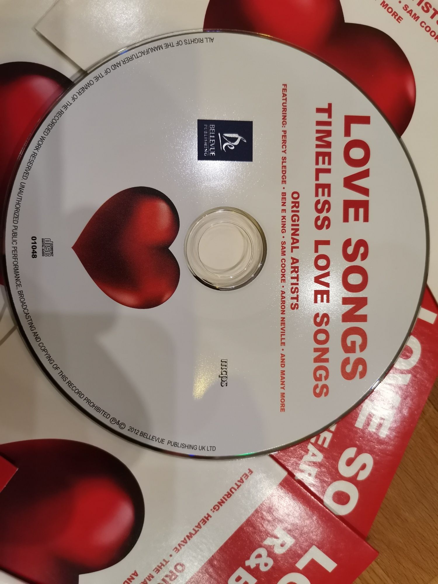 Vând colecție cd uri Love Songs