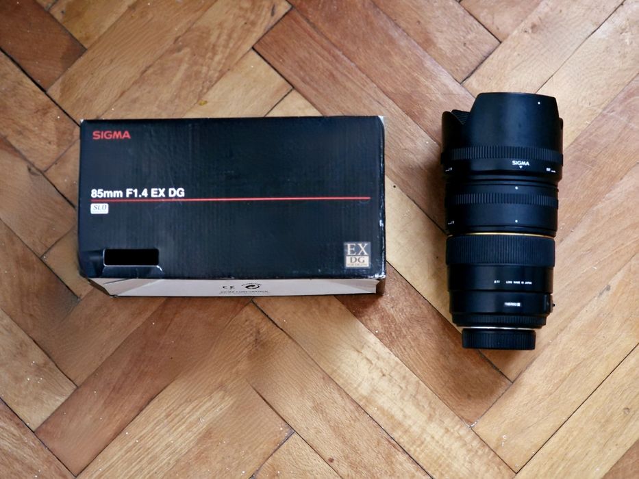 obiectiv Sigma 85mm f1.4 ex dg hsm pentru Nikon