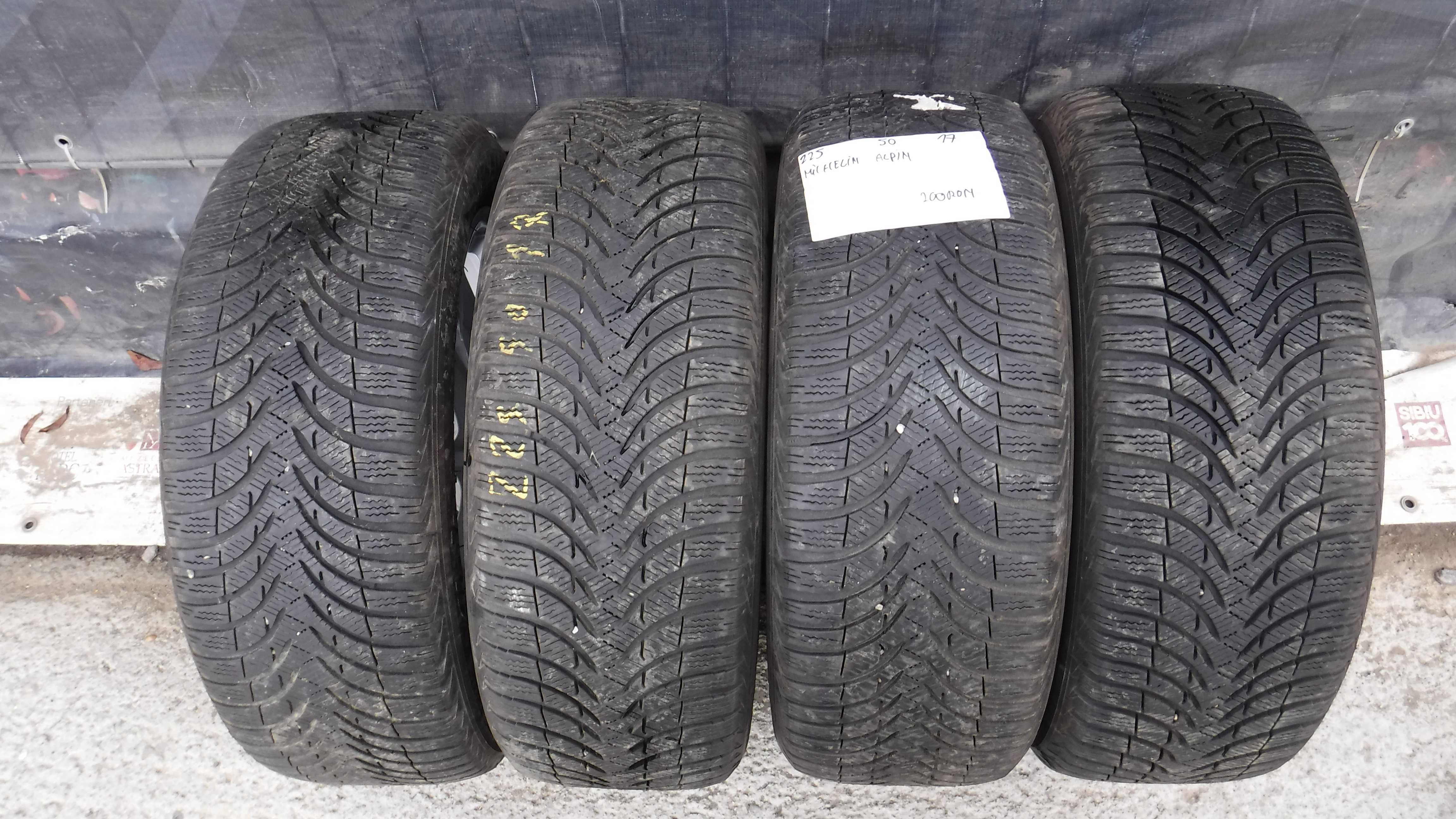 Jante Audi A4 B9 225 50 17 iarna Michelin Alpin